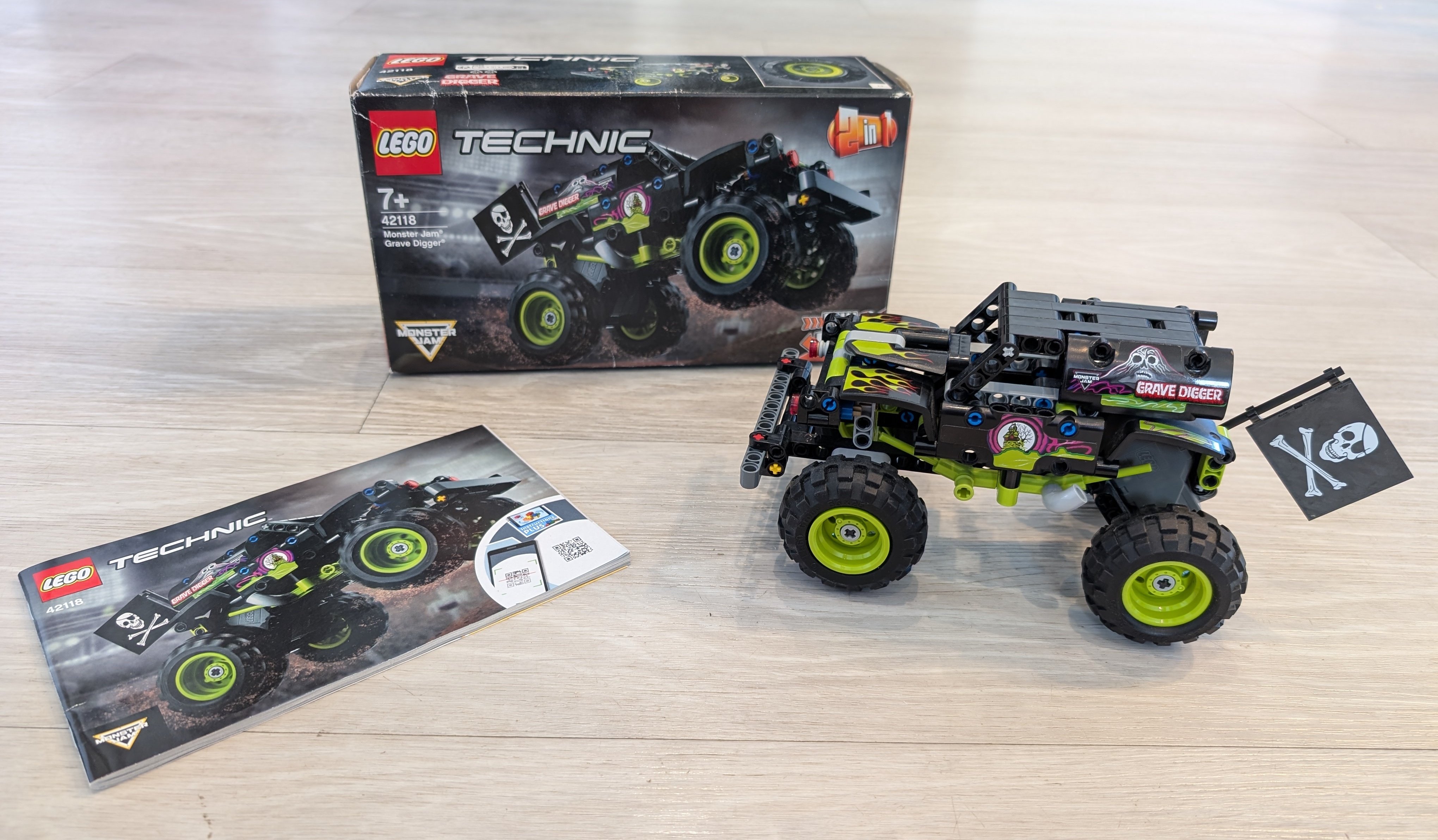 Lego Technic 42118 Monster Jam Grave Digger